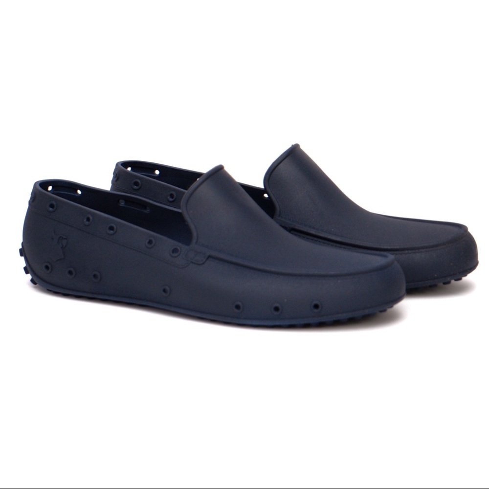 NWT Rubber Loafers - Navy “Catamara Fluo” - Waterproof